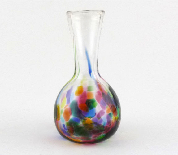 Henrietta Glass- blown glass vase
